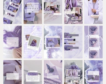 Purple Instagram Templates | Canva Social Media Branding