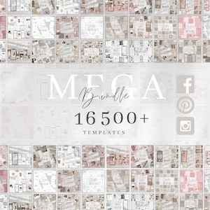 Instagram Bundle Canva | Social Media Template Canva | Instagram Templates Canva Post Story | Canva Templates | Social Media Post Story