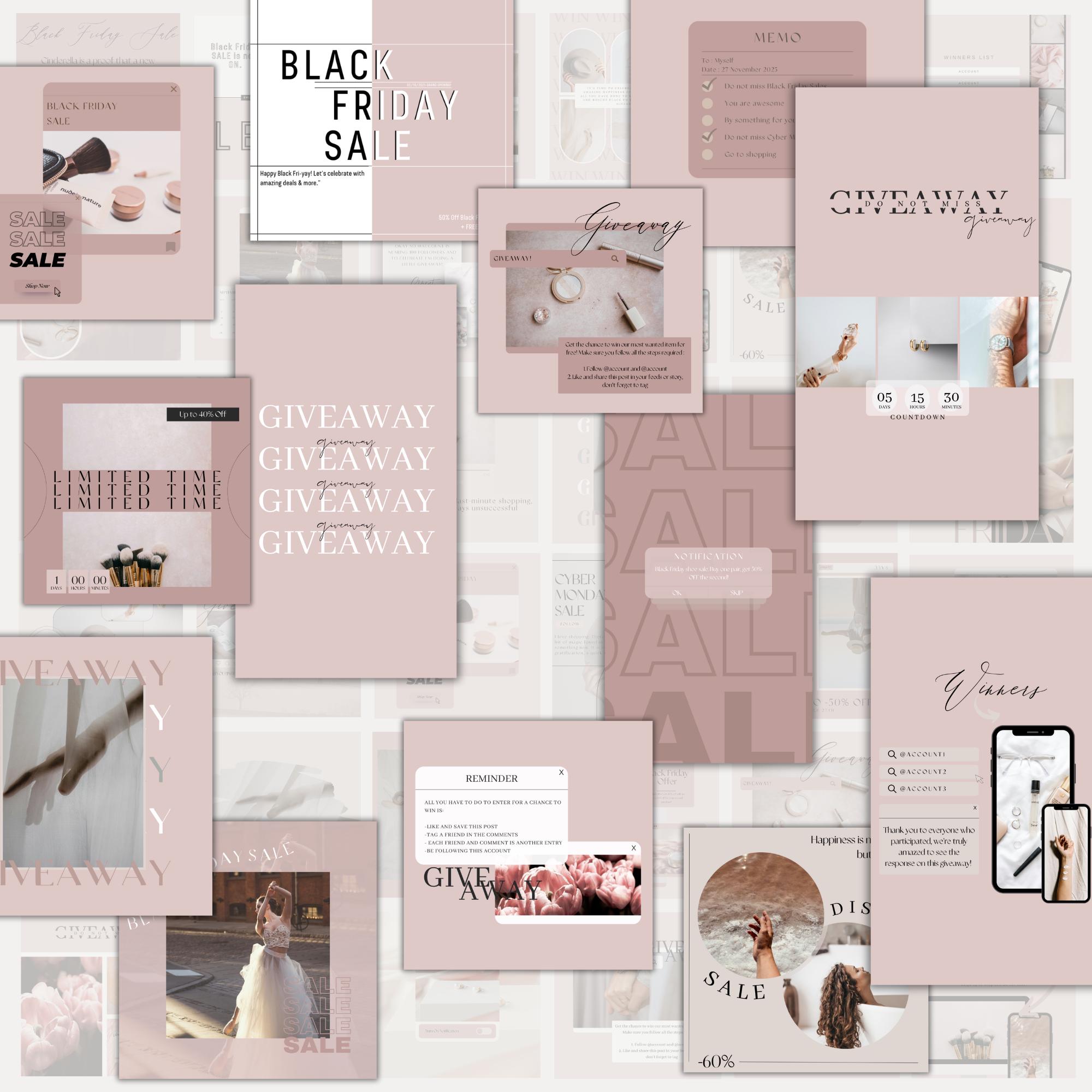 Marketing Canva Templates | Business Instagram Templates | Social Media ...