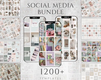 Canva Social Media Post Templates , Blogger Story Highlight Covers