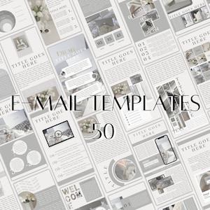 Email Marketing Template | Editable Email Templates | Mailchimp Template | Product Email Template | Email Marketing | Content Creator Canva