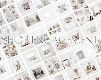 50 Business Instagram Post Templates , Canva Social Media Sales