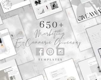 Instagram Marketing Canva Templates | Business & Promo (Digital Download)