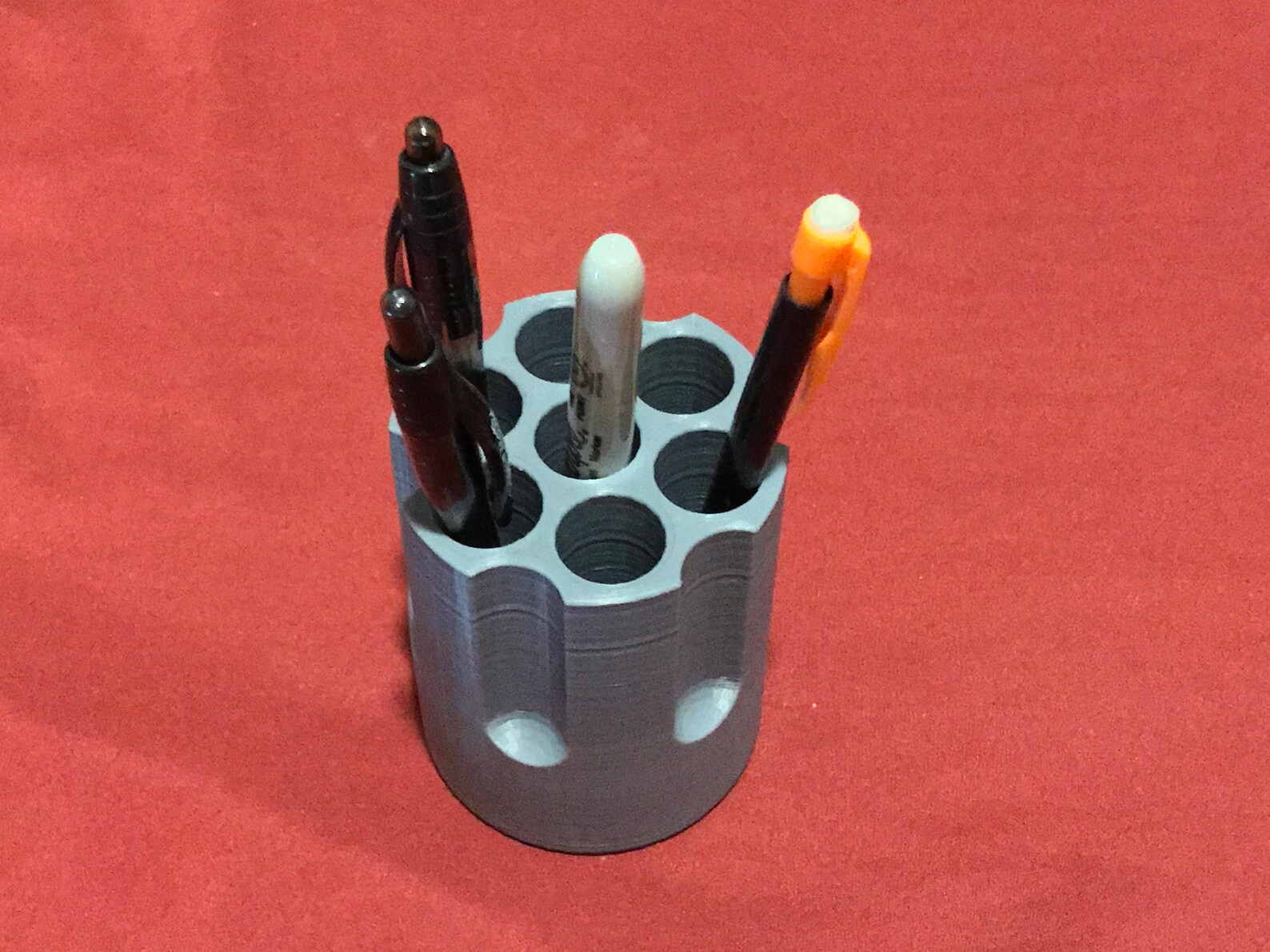 Revolver Cylinder Pencil Holder/ Pen Pot 3D Printed Etsy