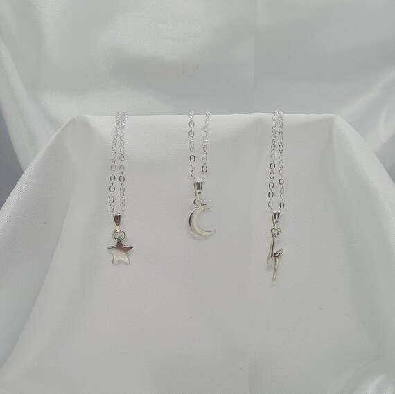 3x Matching Necklace Set for Friends 