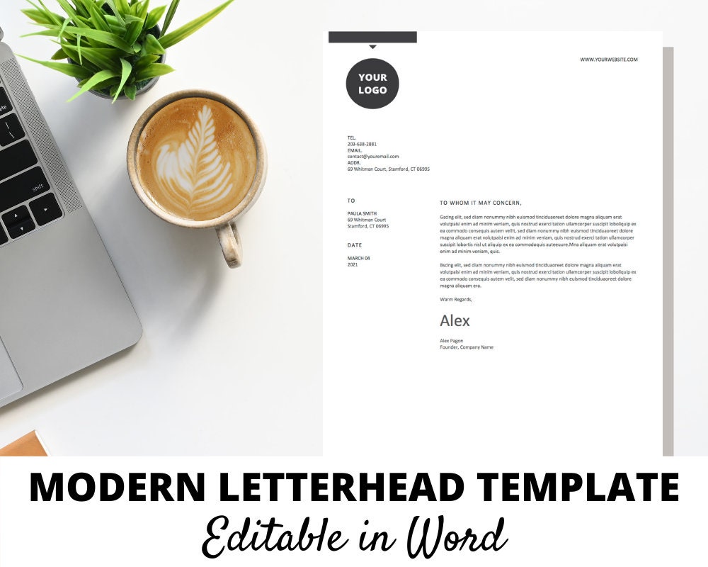 letterhead-template-editable-in-ms-word-modern-business-etsy-canada