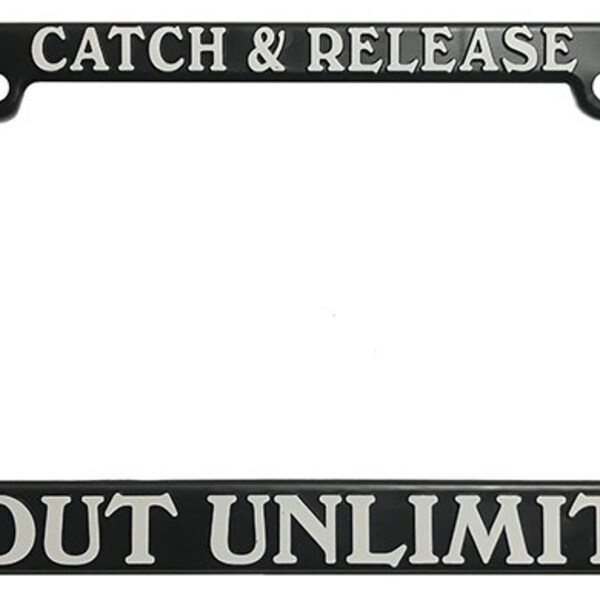 Trout Unlimited License Plate Frame Etsy