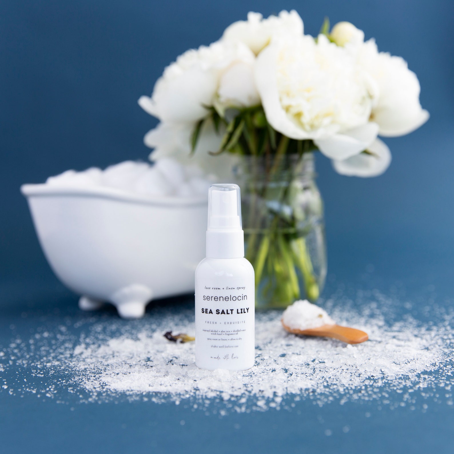 Sea Salt Lily Room Spray Linen Spray Aromatherapy Spray Etsy