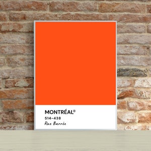 Montreal Colour Print | Montreal Construction | Montreal Funny Print | Montreal Art | Digital Print | Instant Download
