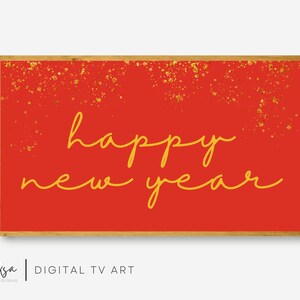 Lunar New Year Frame Tv Art | Chinese New Year Tv Art | Lunar New Year for Samsung TV | Happy Lunar New Year Tv Art | Digital Download