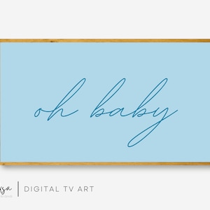 Baby Shower Frame Tv Art, Baby Shower Frame Tv Art, Baby Shower Art for Samsung TV, Baby Shower Samsung Frame TV