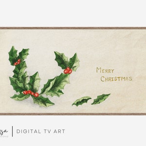 Samsung Frame Tv Art | Christmas Frame Tv Art | Merry Christmas Samsung Art Tv | Christmas Tv Art | Digital Download Samsung Frame Tv