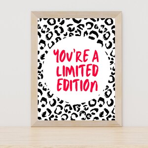 Limitierte Auflage | Weibliche Wandkunst | Inspirierende Wandkunst | Frauentag Kunst | Selbstliebe Kunst | Digitaldruck | Sofort Download