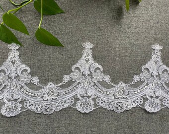 Elfenbein Spitze Stoff Etsy