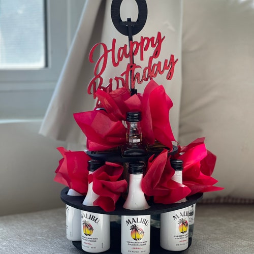 DIY Decorate It Yourself Mini Liquor Bottle Holder Etsy