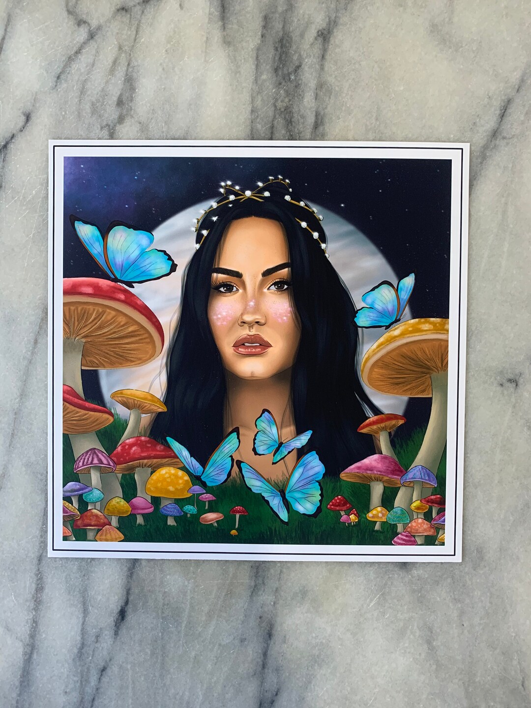 Demi Lovato Butterfly Art Print Etsy