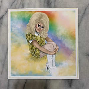 Trixie Mattel Yellow Cloud Art Print