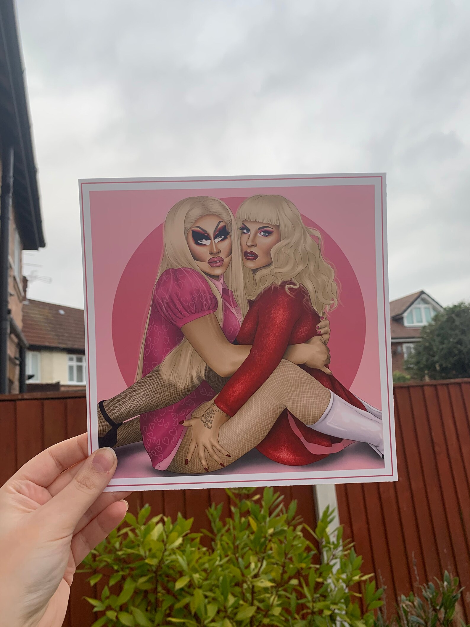 Trixie and Katya Art Print Etsy