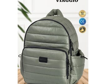 Mochila cambiador personalizada, kit de cuidado infantil impermeable, bolsa de viaje
