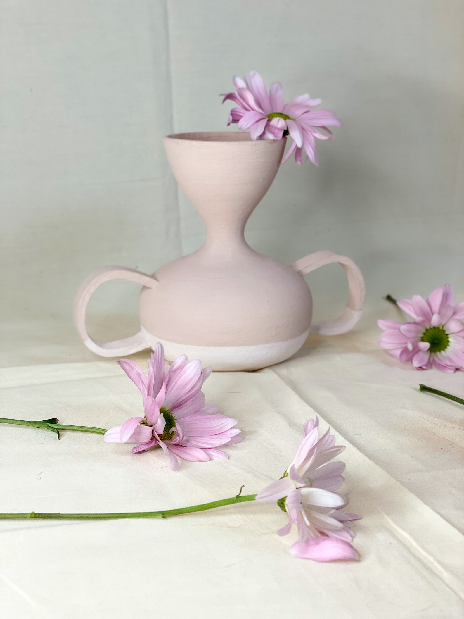 Minimal Boho Aesthetic Vase/Minimalist Vase Decor/Neutral Etsy