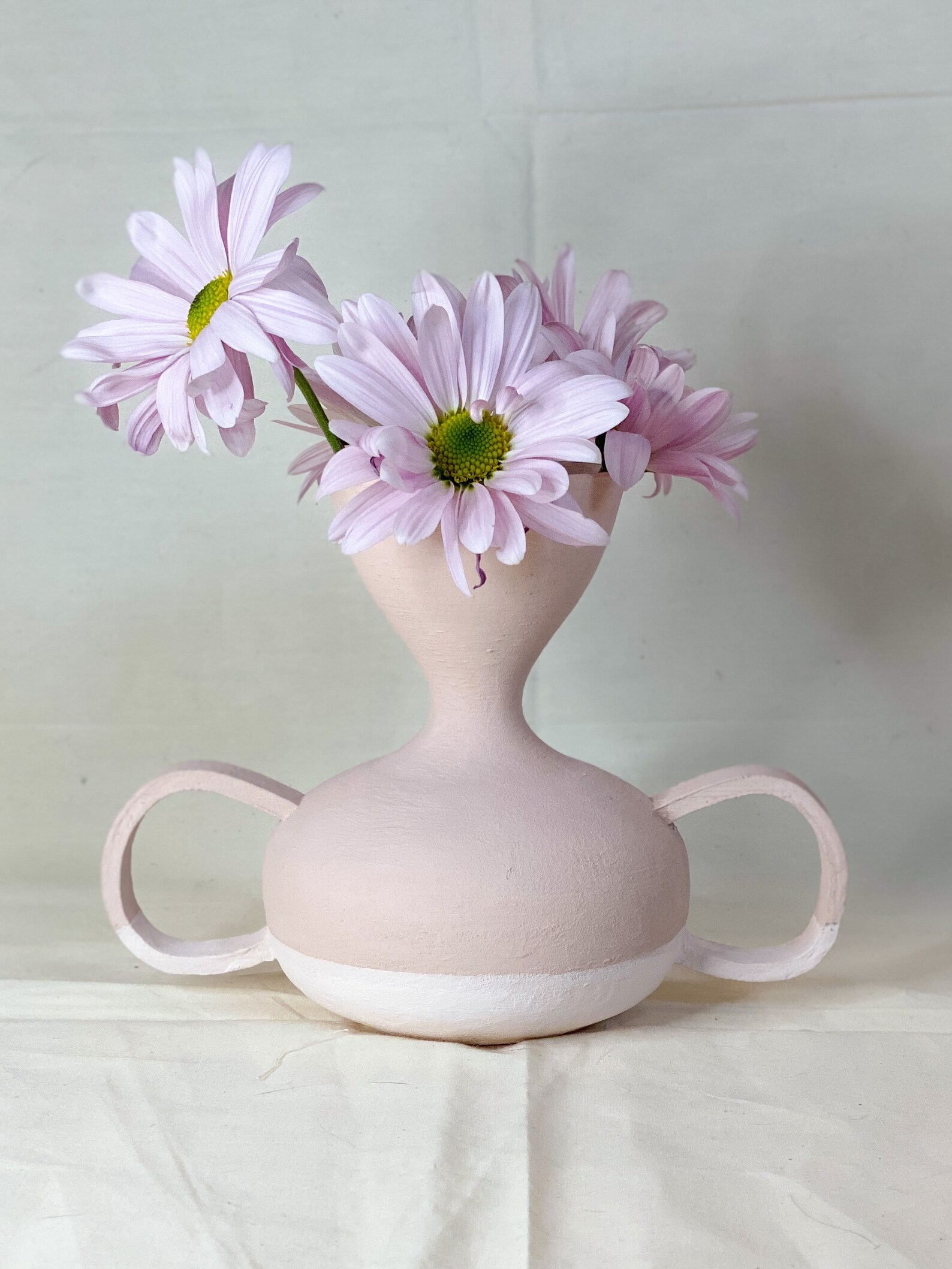 Minimal Boho Aesthetic Vase/Minimalist Vase Decor/Neutral Etsy