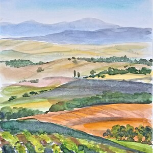 Fuga di colline in Centro Italia