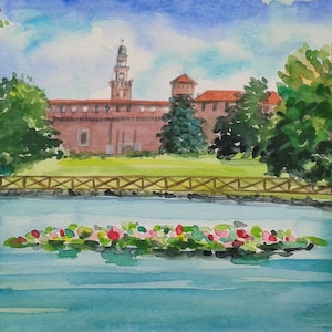 Parco Sempione e Castello Sforzesco a Milano