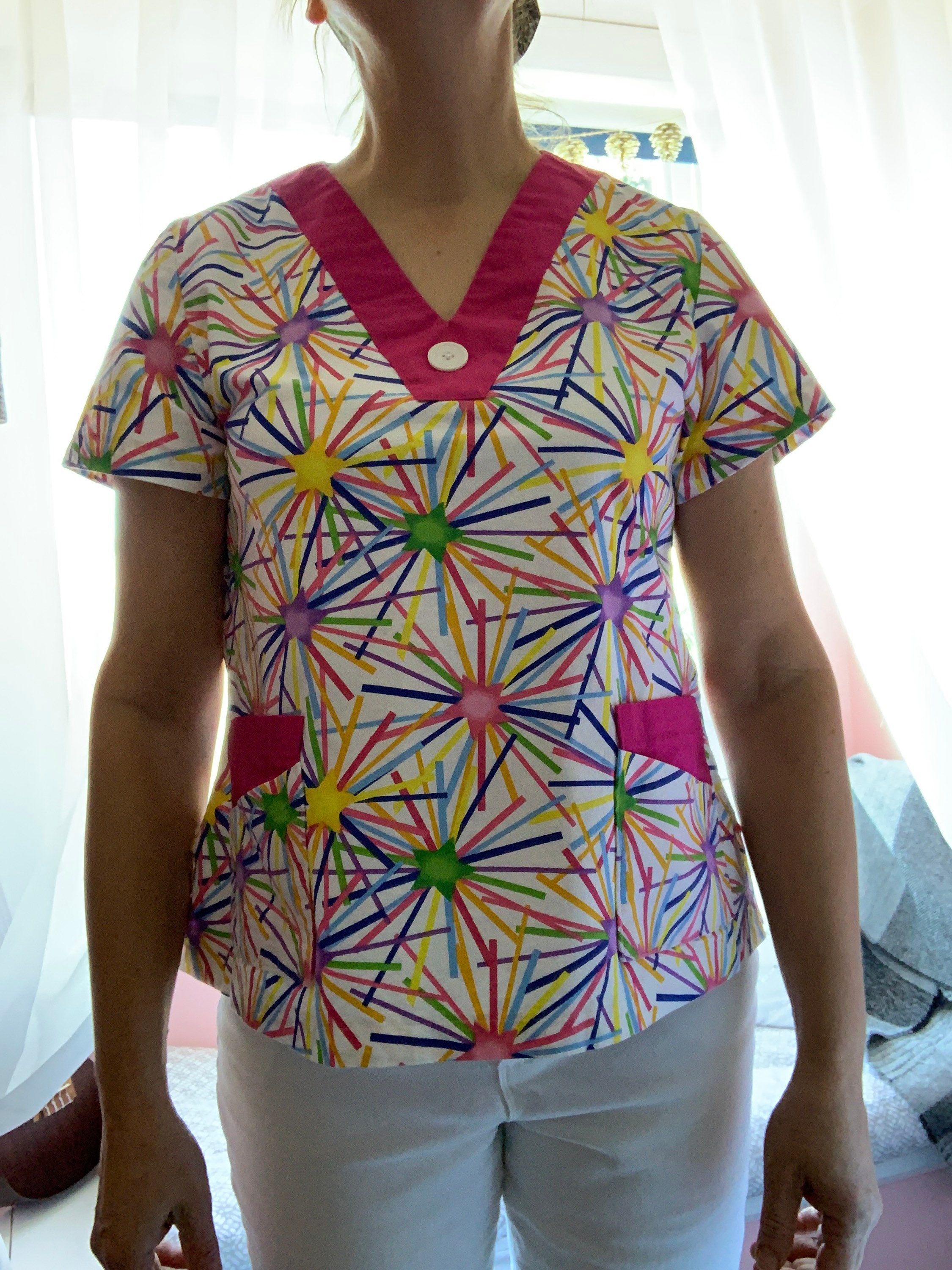 Scrubs Nurse Scrubs Dentist Scrubs Doctors Scrubs Colorful Etsy UK