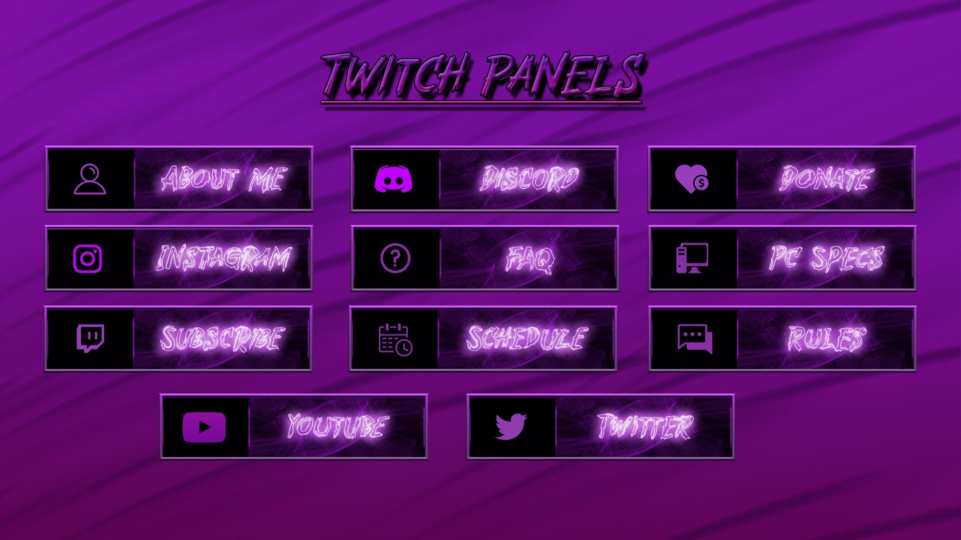 twitch about me panel twitch about me panel