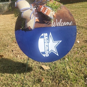 Cowboys wreath design