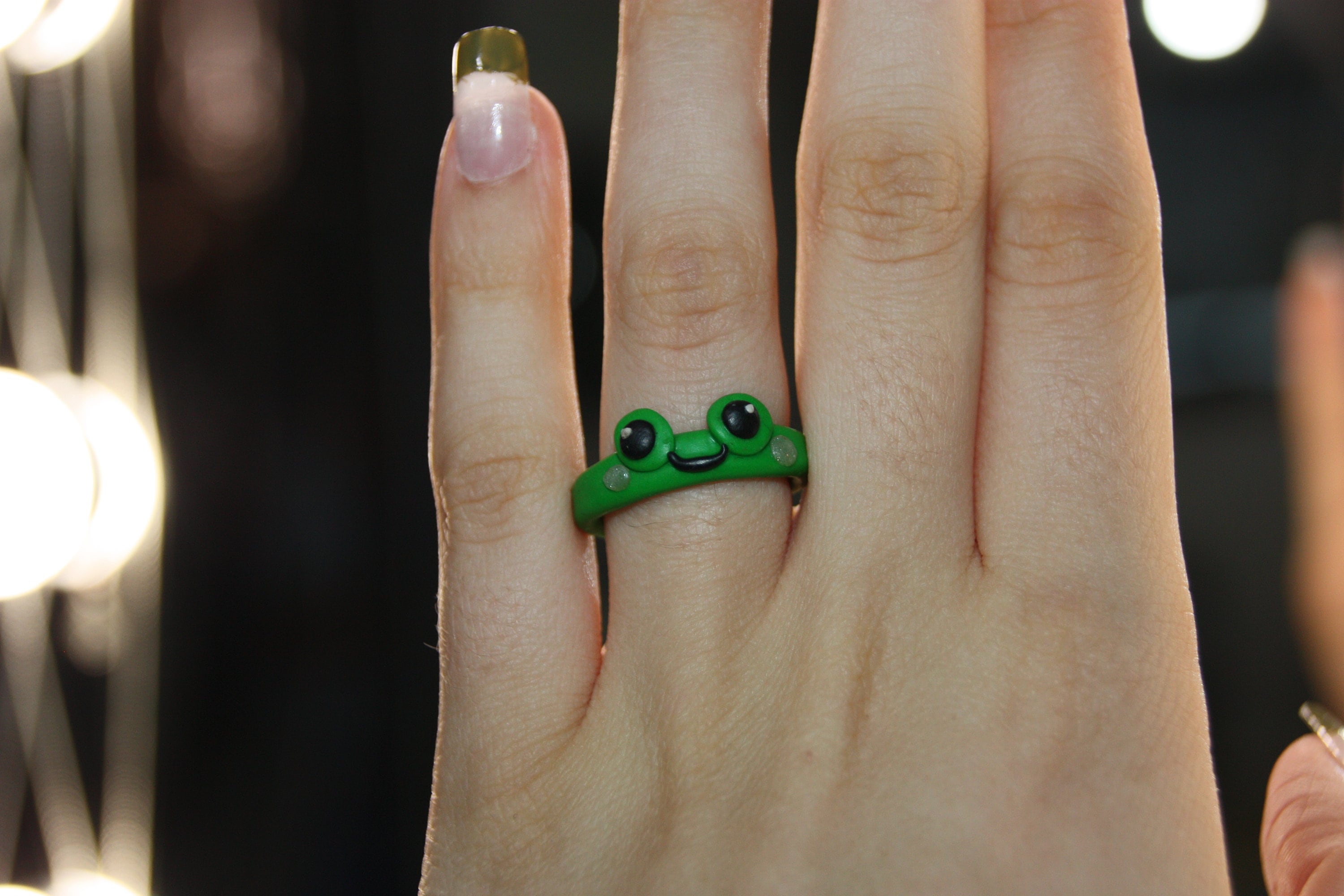 Frog Ring Etsy