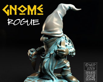 Gnome Rogue, Tabletop RPG Miniature