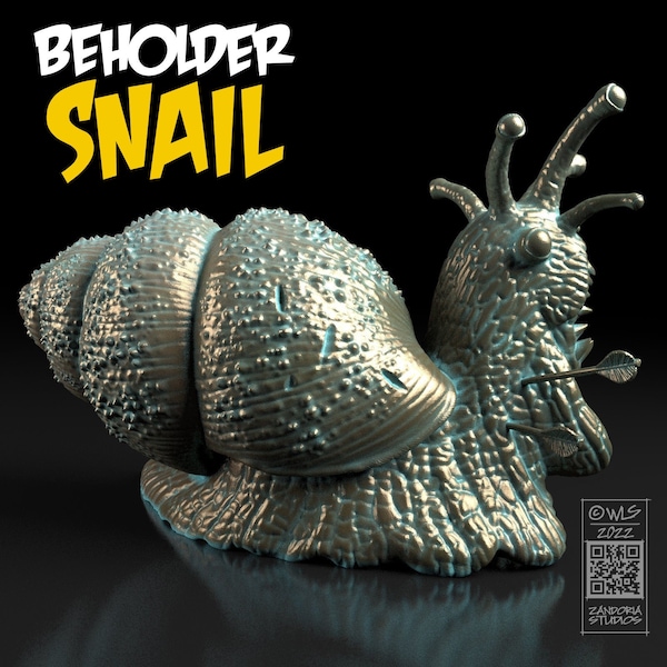 Beholder Snail, Tabletop RPG Miniature