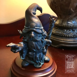 Gonk Gnome Wizard, miniatura fantasy DND per personaggio da gioco da tavolo o statuetta immagine 11