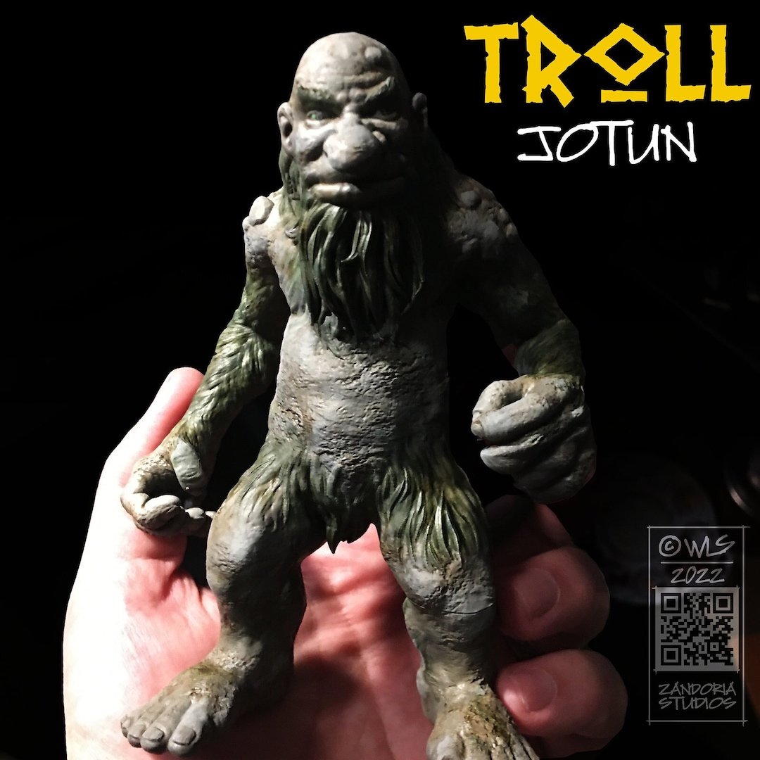 Troll Jotun Scandinavian Giant Troll RPG Miniature or Etsy