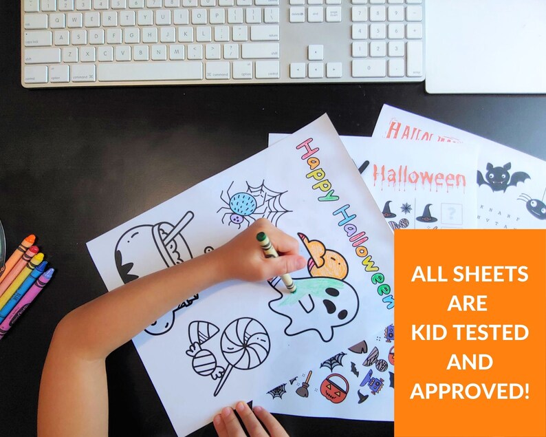 Halloween Activity Sheets | Halloween Printable | Coloring Pages | DIY ...