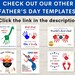 EDITABLE Grandpa's Tree Printable Handprint Art Fathers - Etsy
