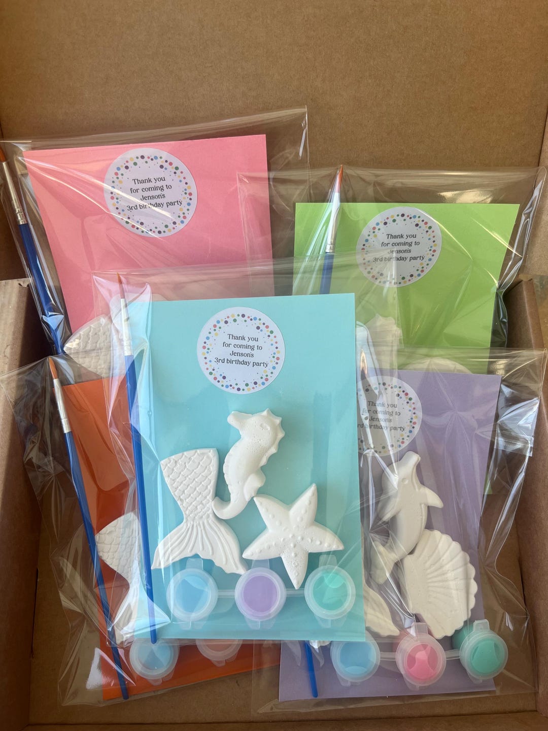 Under the Sea Party Bags, Mermaid Party Bags, Party Favours for Kids ...
