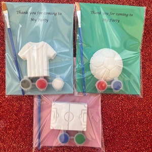 Football party bags , party bags for children , football party bags , party favours for children, personalised party bag