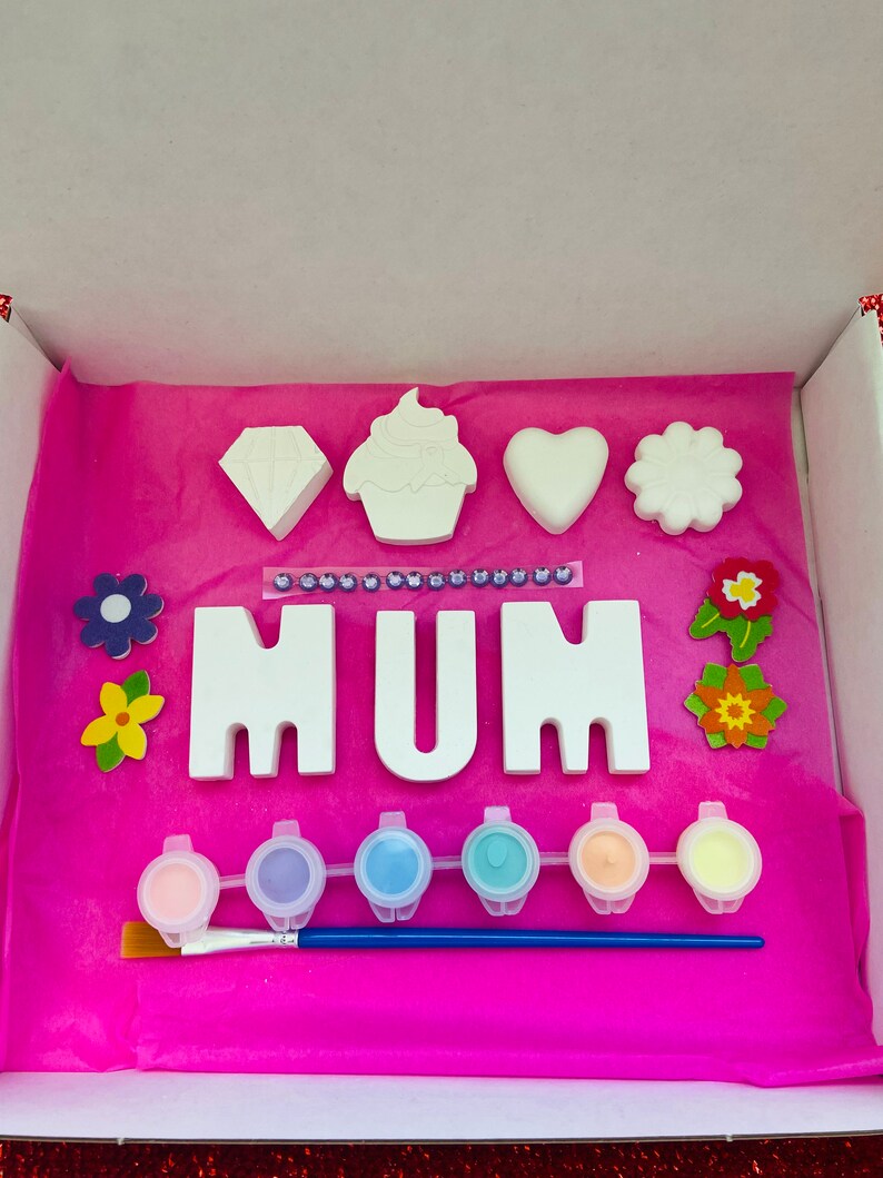 Mother’s Day craft box , Mother’s Day gift from children , gift for Nanny, gifts from children, personalised gift for Mother’s Day image 4