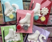 Roller disco Party bags for kids ,roller skating party, kids party favours  , personalised ,  crafts, stocking fillers