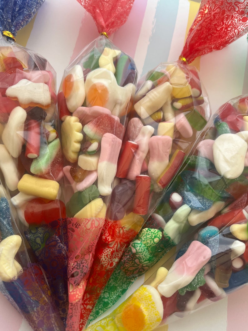 Hen Party Sweet Cones, Wedding Sweet Cones , Wedding Sweet Favours, Hen ...