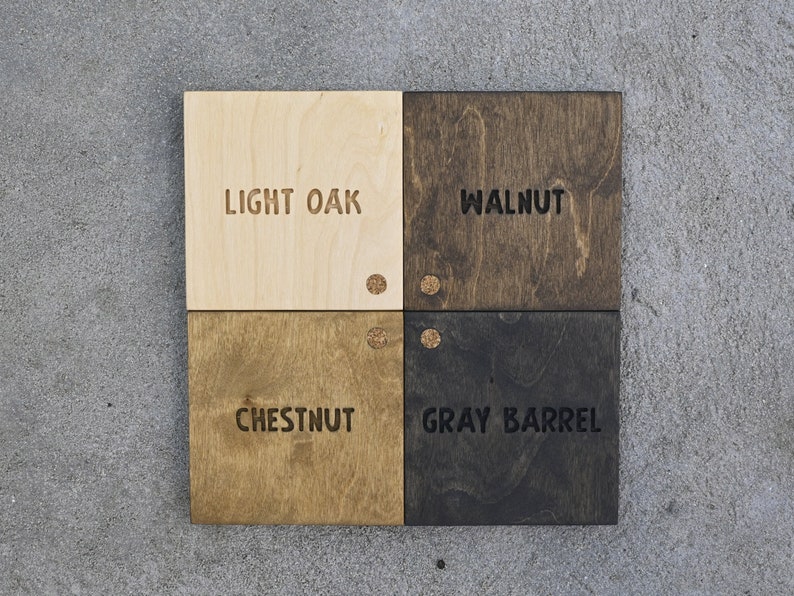 wood color pallette