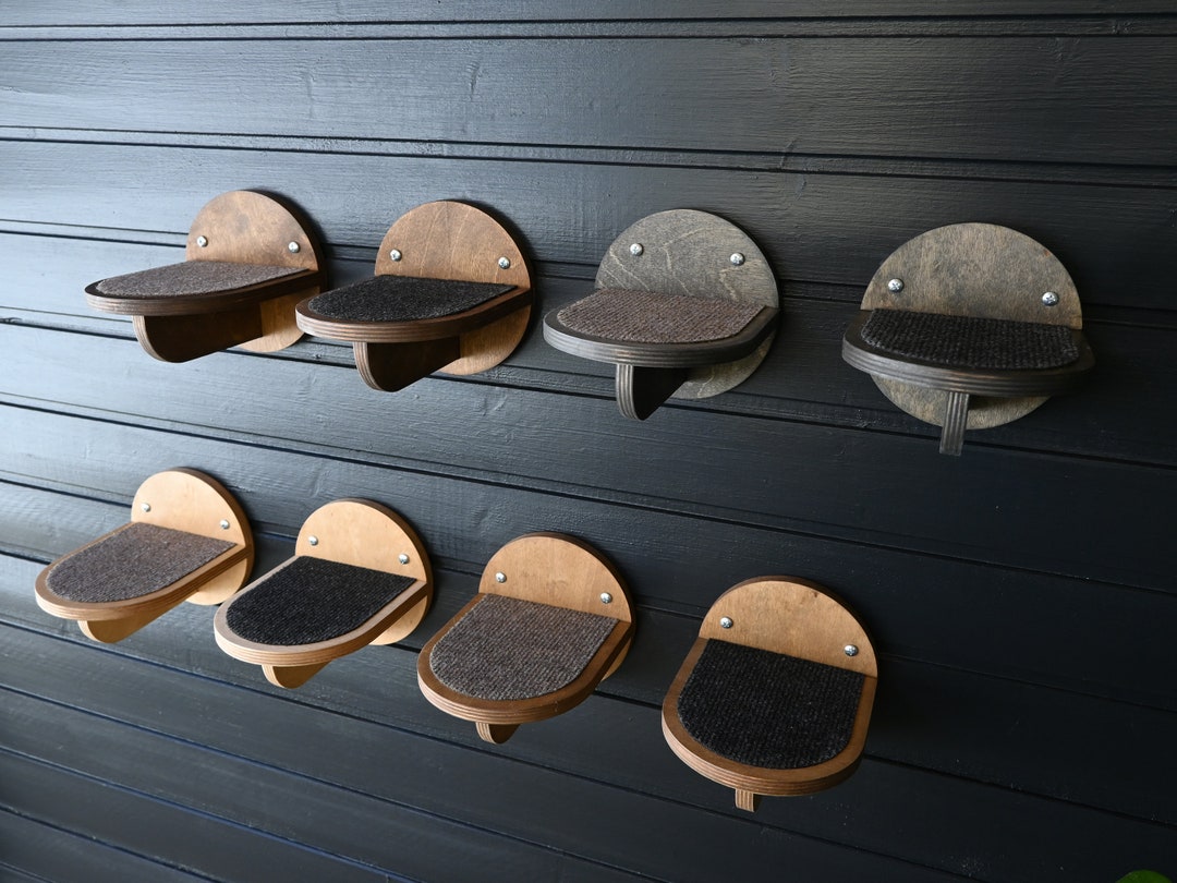 Picture of Cat Steps/shelves/ladder - 15cm/5.9in Cat Furniture, Wall Floating Cat ...