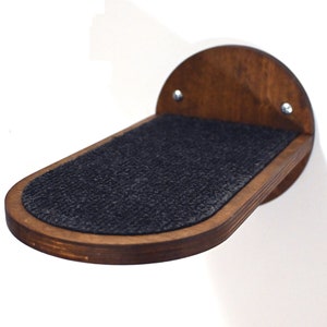 Long Cat Steps/Ladder/Shelves (25cm/10in) - Elevate Your Feline Friend: Wall Mounted Wooden Cat Step