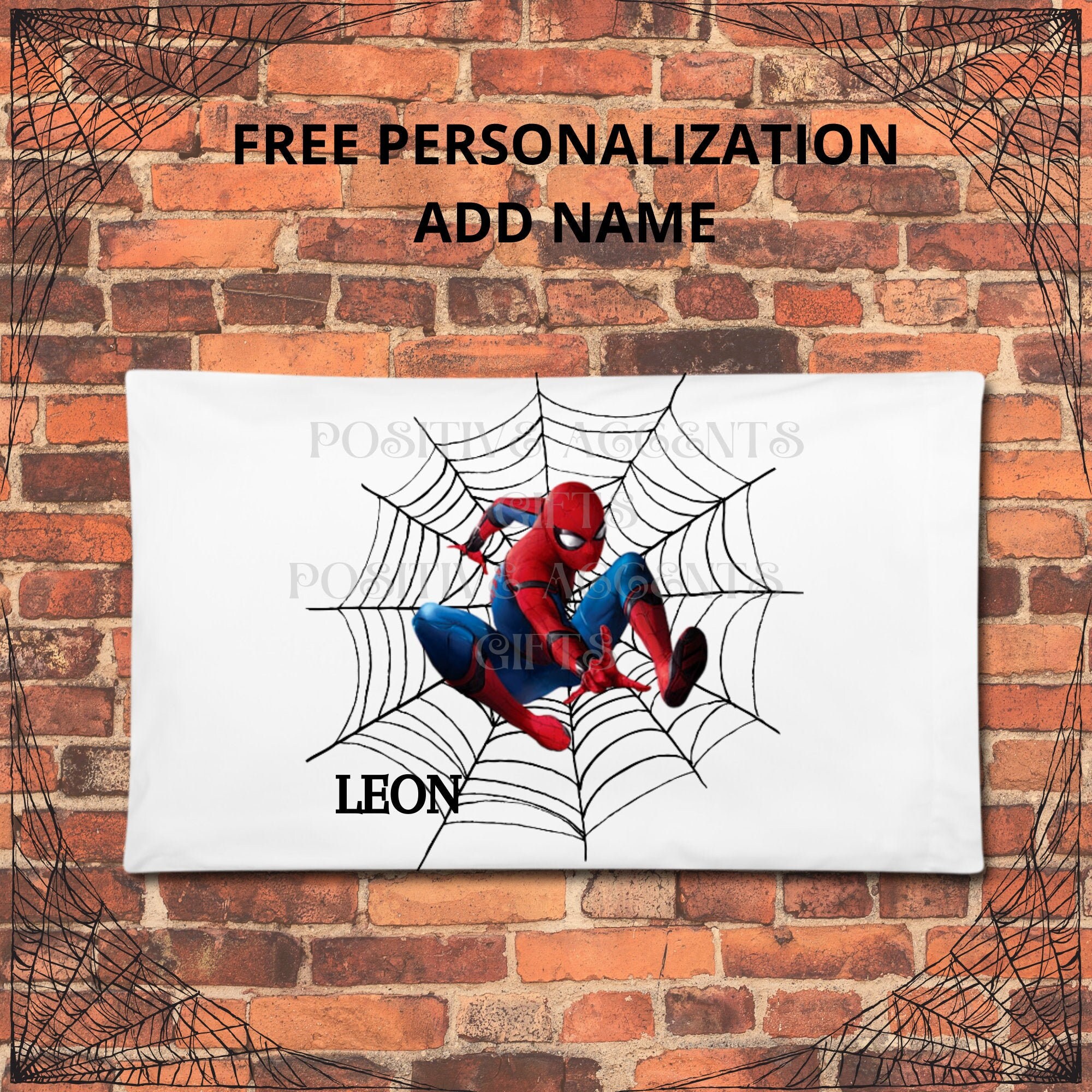 spiderman pillowcase