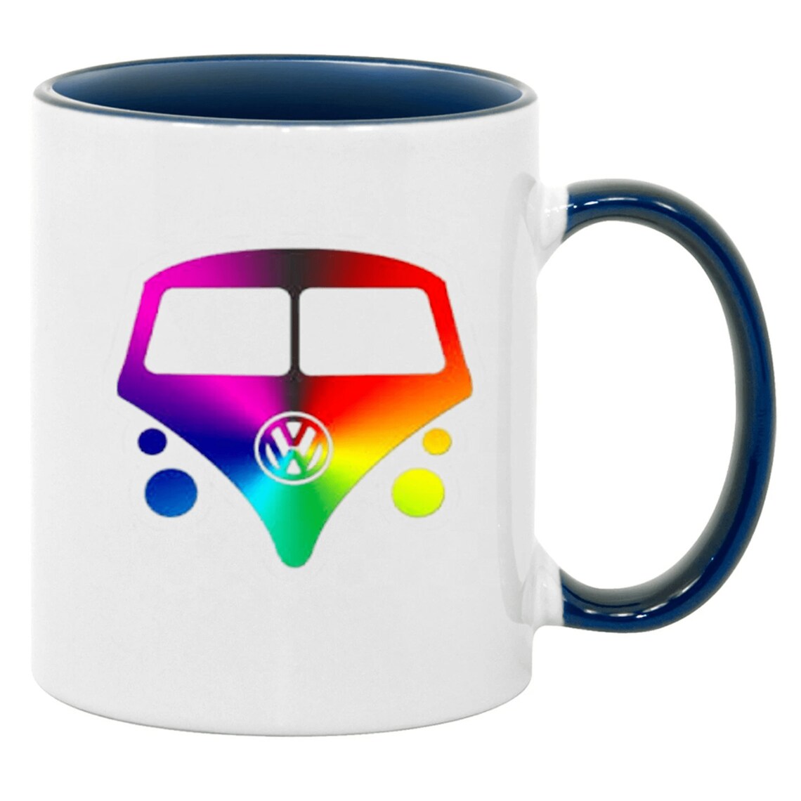 Vintage VW Bus Coffee Mug Retro VW Bus mug VW Bus Road trip | Etsy