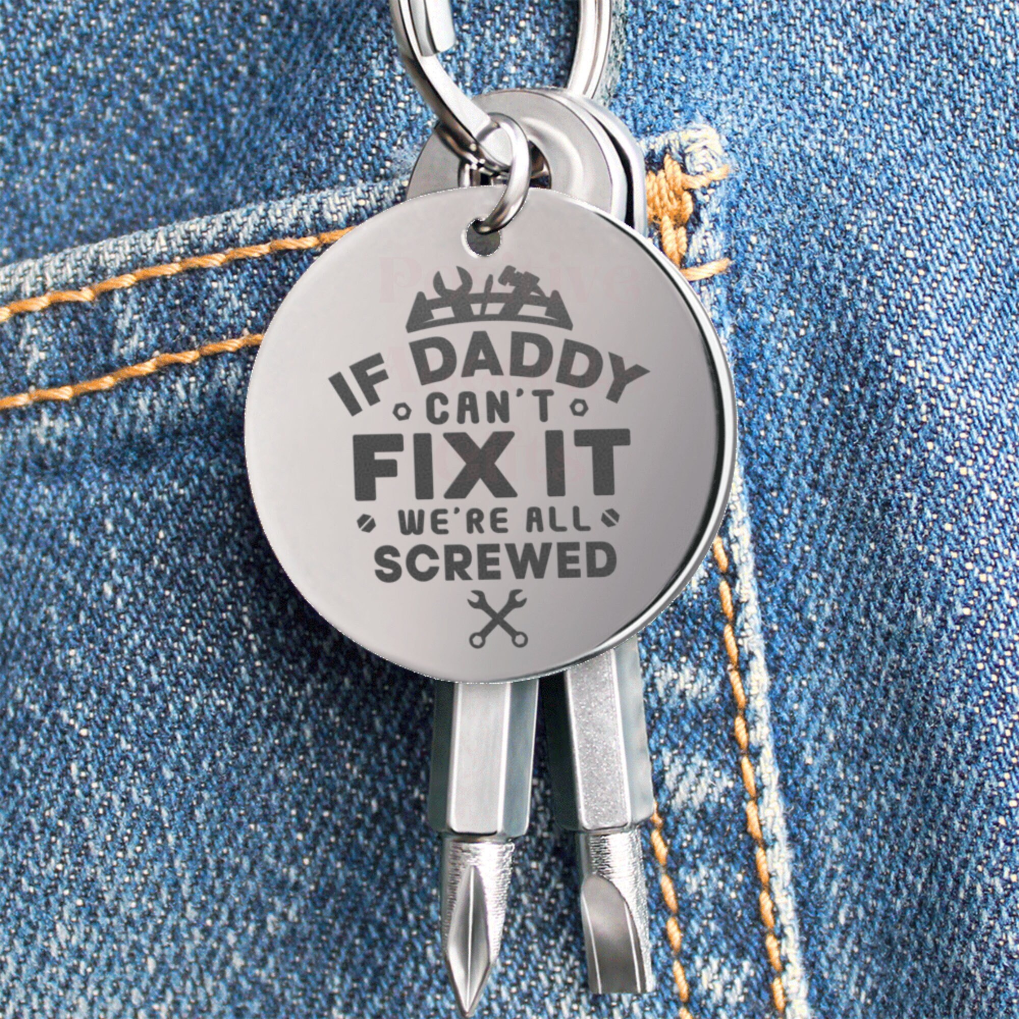 Cute Keychain for Men Cool Keychains Cute Keychain for Dad Etsy