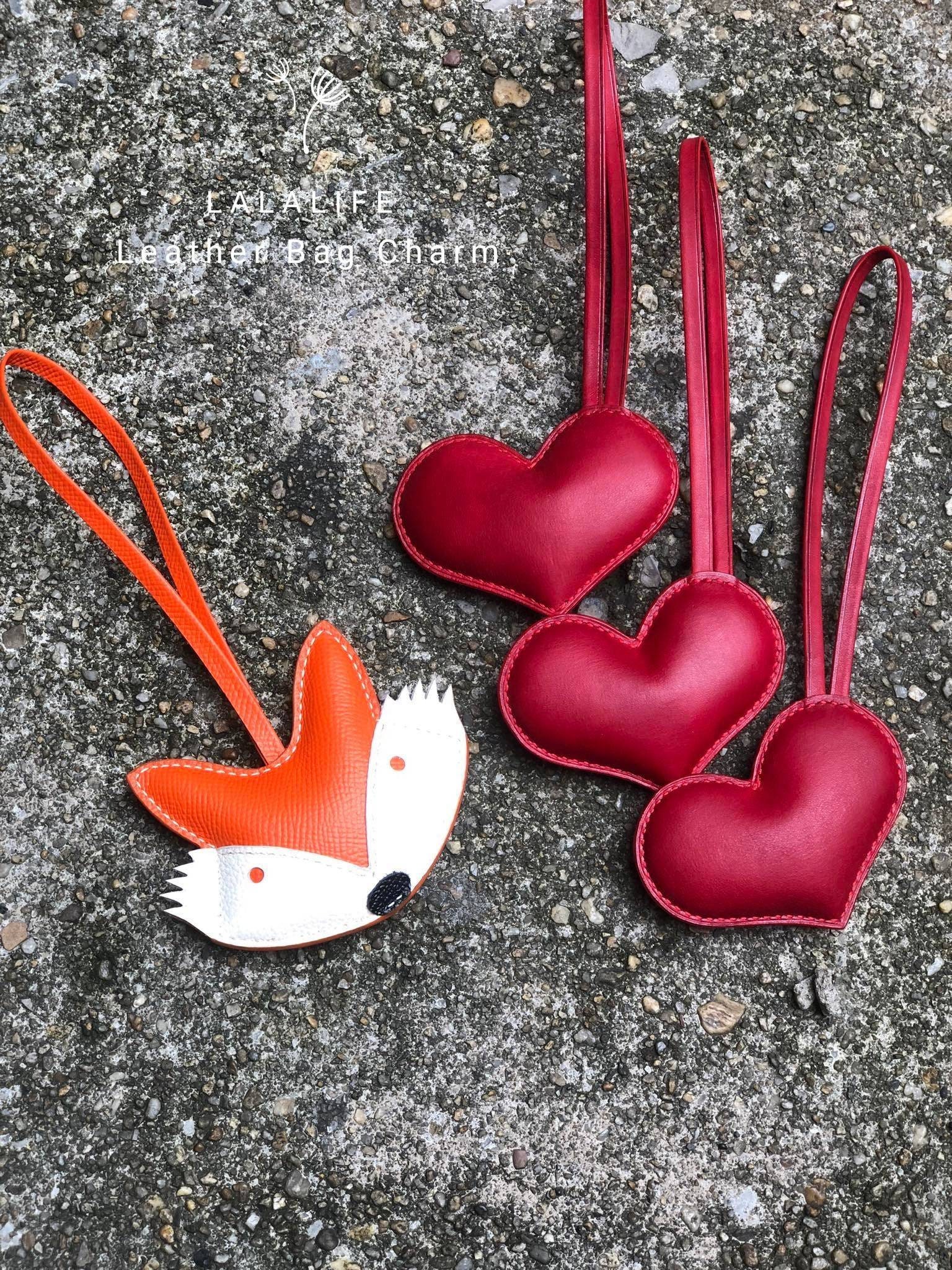 New Charmed Heart designer bag charms online now! — Shh by Sadie
