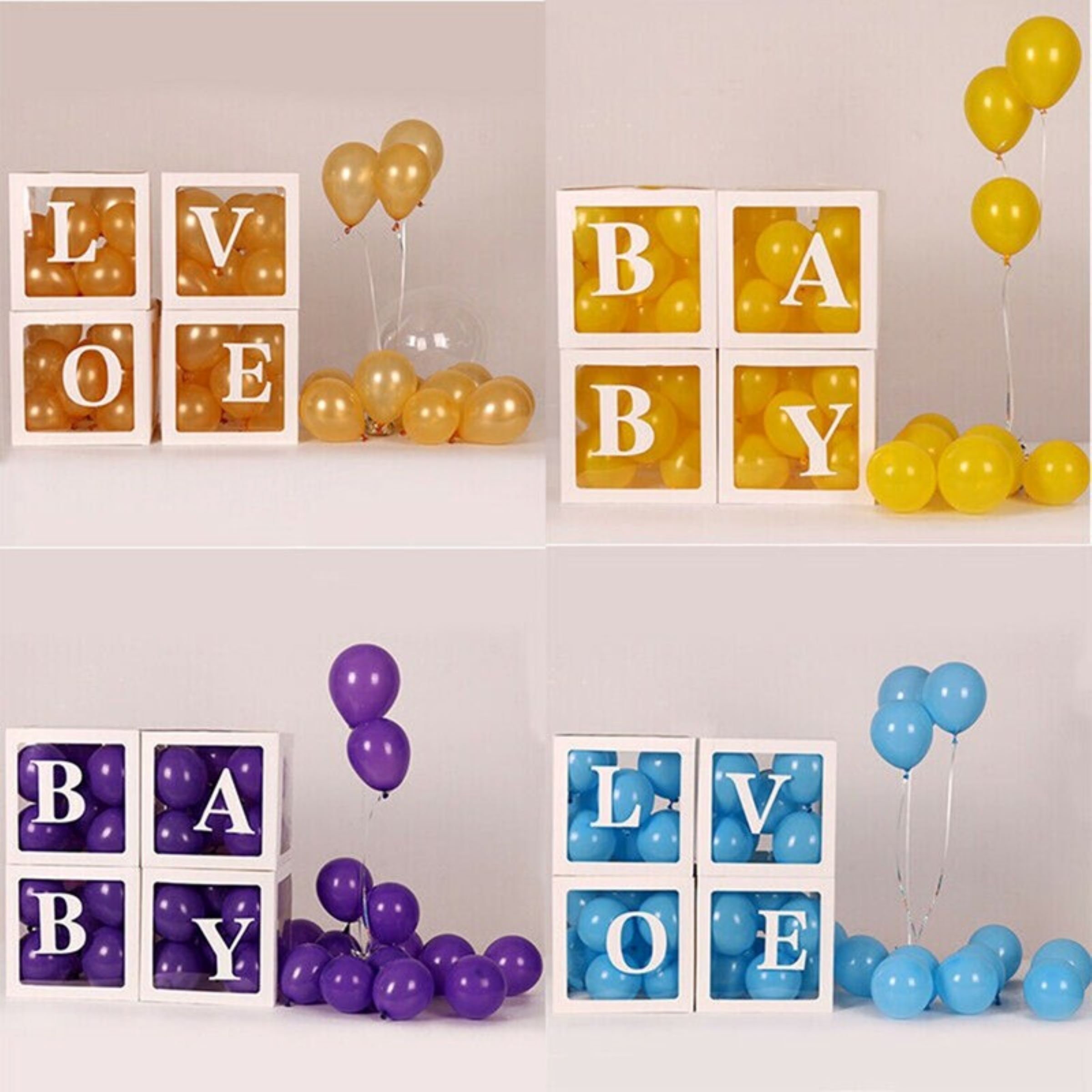 Buy Boxes for Birthday Party Party Decor Set BABY Shower Party Online in  India 